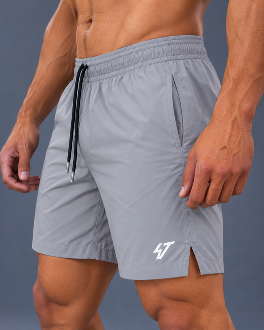 Running 7" Shorts - Stone Gray