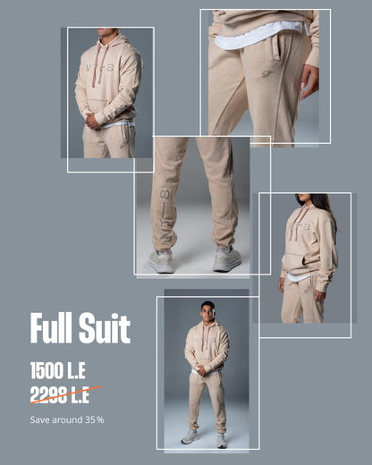 Stonewash Set - Beige