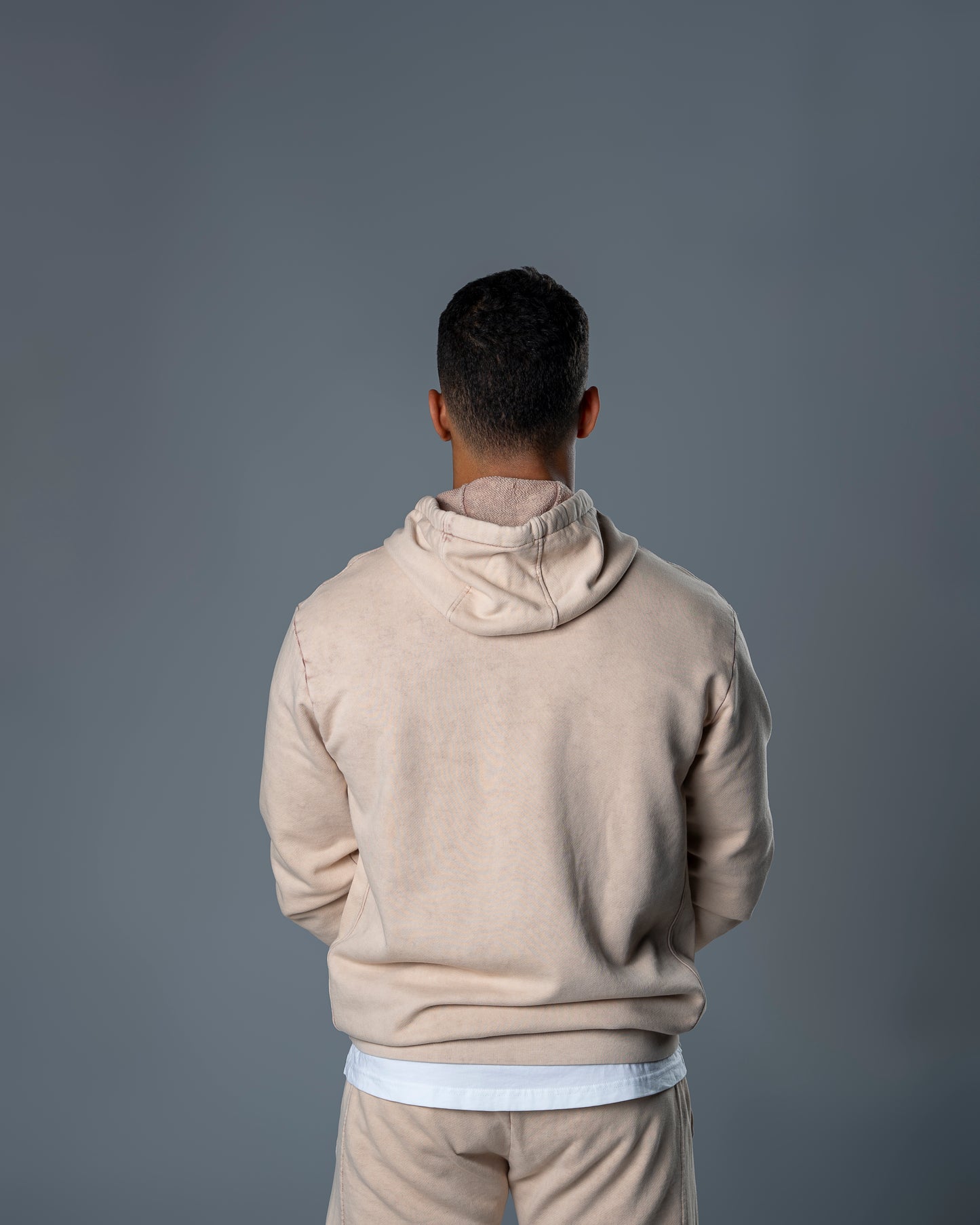 Stonewash Hoodie - Beige