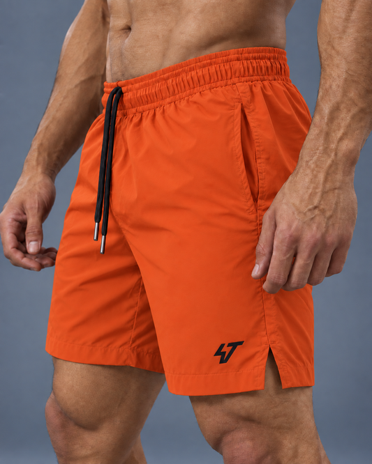 Runing 7" Shorts - Orange