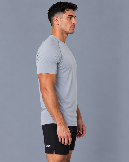 Light performance T-shirt - Stone Gray
