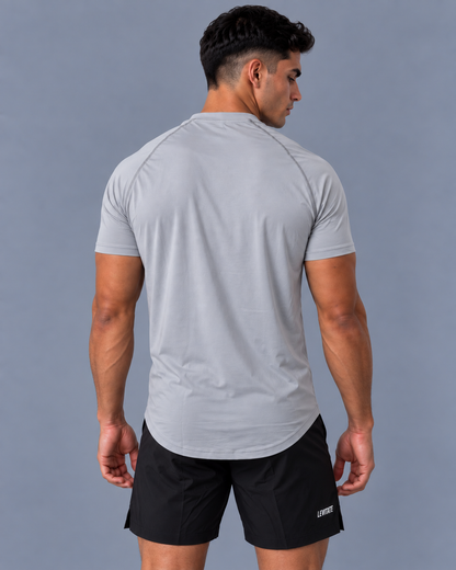 Light performance T-shirt - Stone Gray