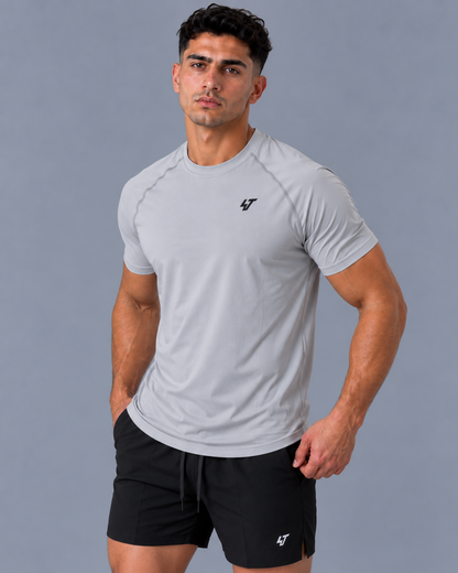 Light performance T-shirt - Stone Gray