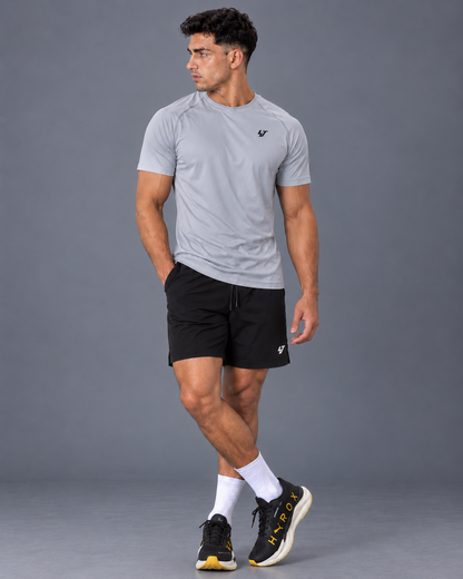 Light performance T-shirt - Stone Gray