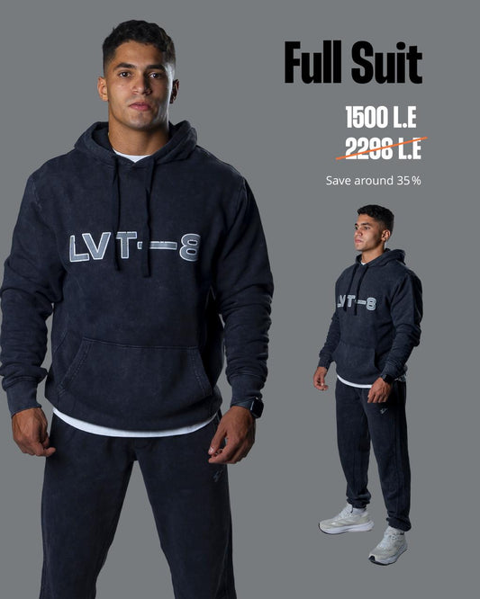 Stonewash Set - Black