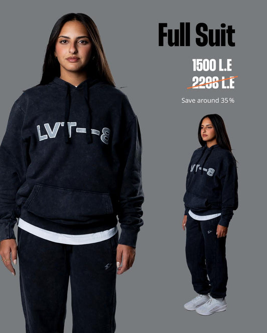 Stonewash Set - Black